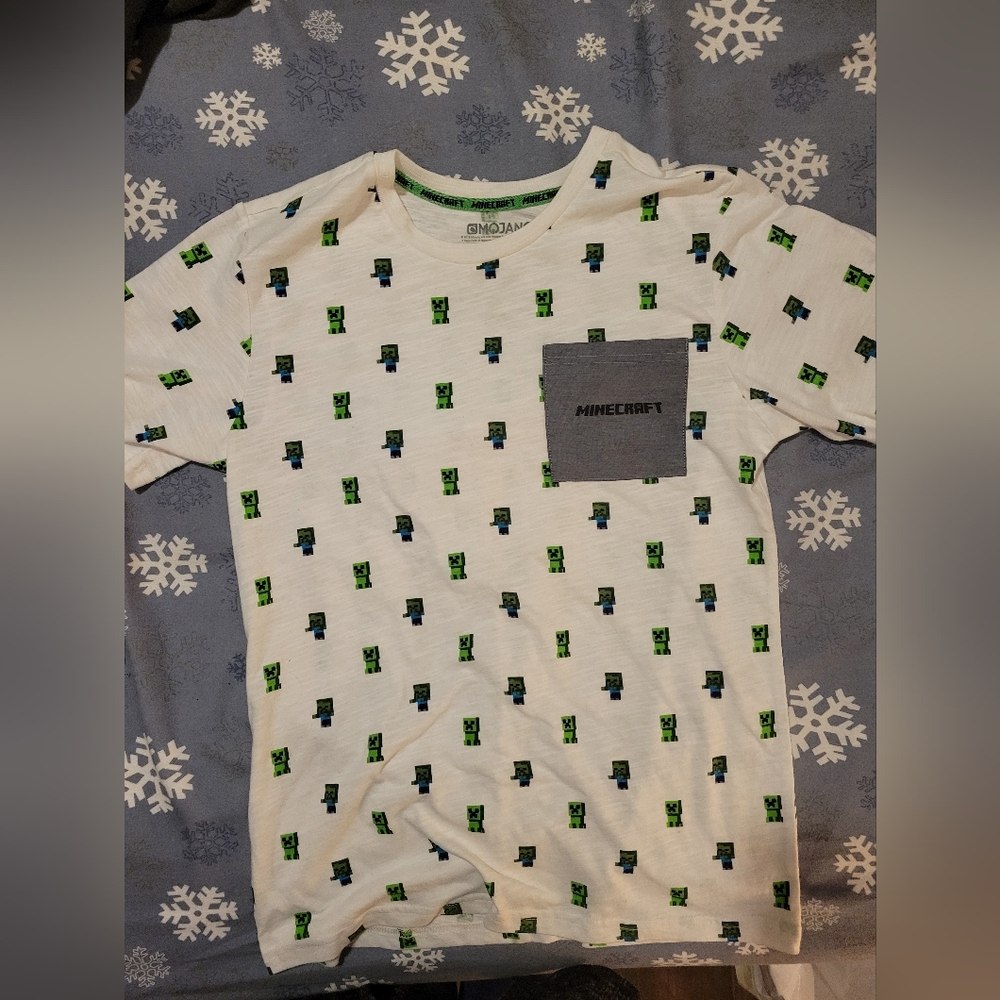 Boys Minecraft shirt size 18